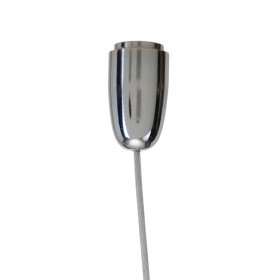 Lampadario Nero Dorato 7 W