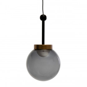 Lampadario Nero Dorato 5 W