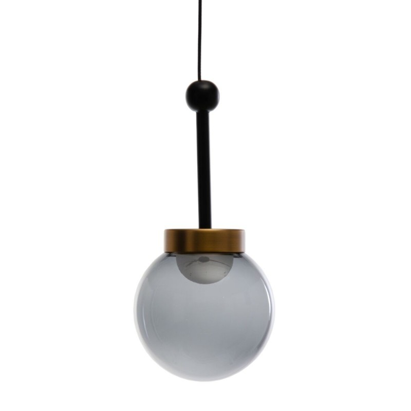 Lampadario Nero Dorato 5 W