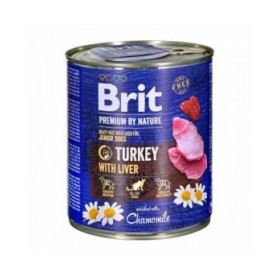 Cibo umido Brit TURKEY&LIVER