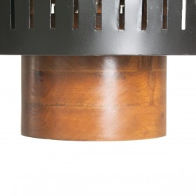 Lampadario Nero Naturale 40 W