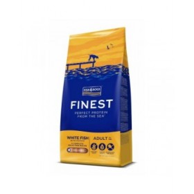 mangime FISH4DOGS Finest Ocean White fish S Pesce 6 Kg