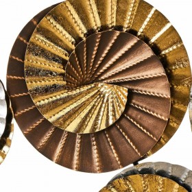 Decorazione da Parete Multicolore Ferro 103 x 4,5 x 45 cm