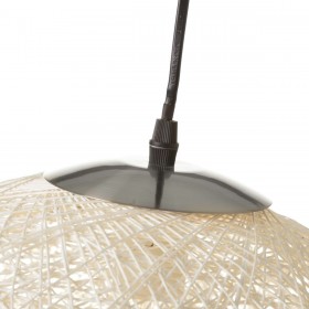 Lampadario Bianco Argentato 25 W