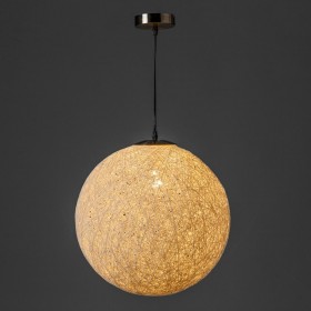 Lampadario Bianco Argentato 25 W