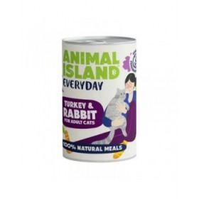 Cibo per gatti ANIMAL ISLAND Turkey 400 g
