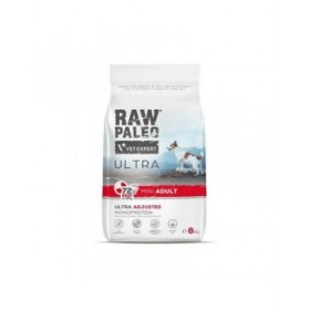 mangime VETEXPERT Raw Paleo Ultra Mini Adult Beef Carne di vitello 8 kg