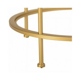 Set di 3 tavoli Alexandra House Living Oro 53 x 60 x 53 cm