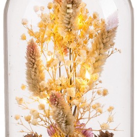 Decorazione Natalizia Naturale Fiori 14 x 12 x 23 cm