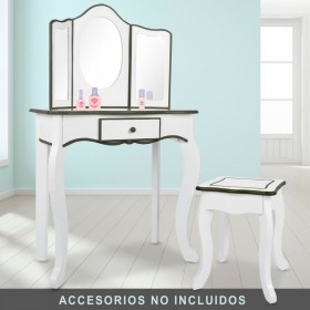 Toletta con Sgabello Woomax Bianco Giocattolo 61 x 100 x 29 cm