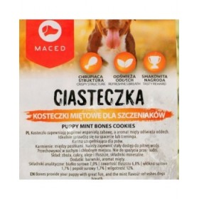 Snack per Cani Maced Cookies Osso Menta Carne 1 kg