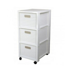 Scaffale Rotho Country Bianco