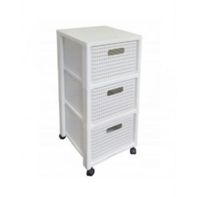Scaffale Rotho Country Bianco