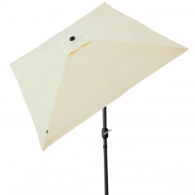 Ombrellone Aktive 270 x 259 x 270 cm Acciaio Alluminio Crema