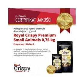 mangime Biofeed Royal Crispy Premium 750 g