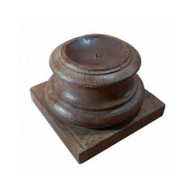 Candelabro Alexandra House Living Marrone Acacia Legno di mango 28 x 20 x 28 cm