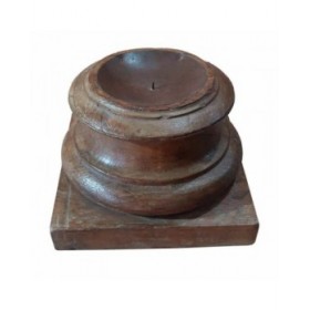 Candelabro Alexandra House Living Marrone Acacia Legno di mango 28 x 20 x 28 cm