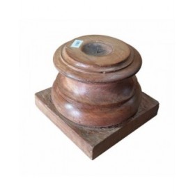 Candelabro Alexandra House Living Marrone Acacia Legno di mango 25 x 21 x 25 cm