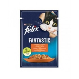 Cibo per gatti Purina Fanstastic Pollo Pomodoro 85 g
