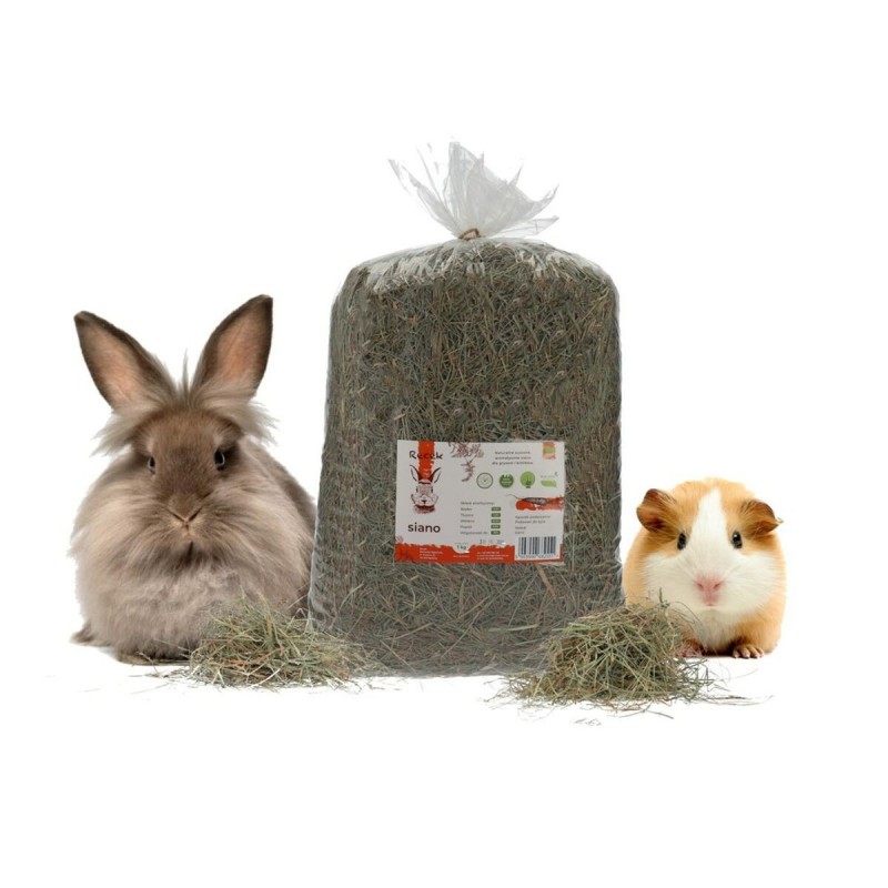 Mangime per Conigli Recek Cincillà Cavia Criceto Ratto Mouse Roditori Uccelli 1 kg