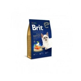 Cibo per gatti Brit PREMIUM BY NATURE ADULT Adulto Salmone 1,5 Kg