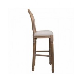 Sgabello Alexandra House Living Crema Gomma Legno 46 x 116 x 52 cm