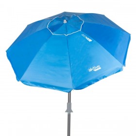 Ombrellone Aktive Azzurro Poliestere Alluminio 200 x 205 x 200 cm (6 Unità)