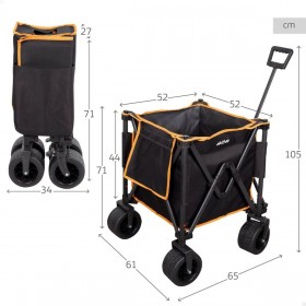 Carrello Multiuso Aktive Poliestere PVC Acciaio 52 x 105 x 52 cm