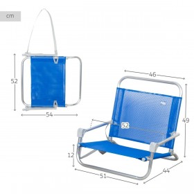 Sedia da Spiaggia Aktive 46 x 49 x 44 cm