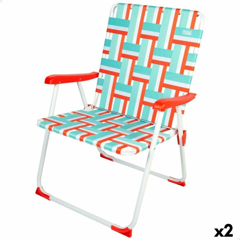 Sedia da Spiaggia Aktive 52 x 90 x 56 cm