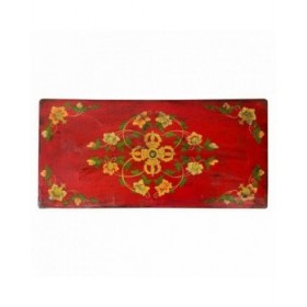 Cassettiera multiuso Alexandra House Living Rosso Legno Legno di olmo 38 x 43 x 78 cm