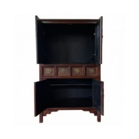 Armadio Alexandra House Living Marrone Legno Legno di olmo 62 x 160 x 100 cm