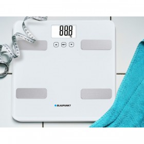 Bilancia Digitale da Bagno Blaupunkt BSM501 Bianco Metallo 150 kg
