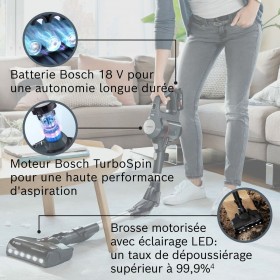 Aspirapolvere senza Cavo BOSCH BBS712A Nero