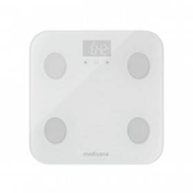 Bilancia Digitale da Bagno Medisana BS 600 connect Bianco Acciaio inossidabile