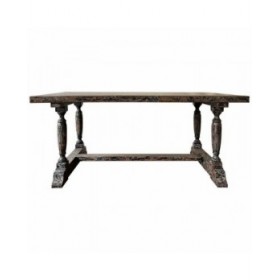 Tavolo Alexandra House Living Marrone 90 x 80 x 180 cm