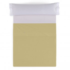 Lenzuolo Superiore Alexandra House Living Marrone Chiaro 170 x 270 cm