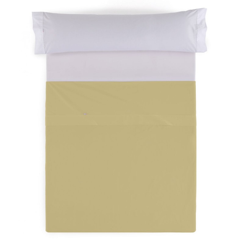 Lenzuolo Superiore Alexandra House Living Marrone Chiaro 170 x 270 cm