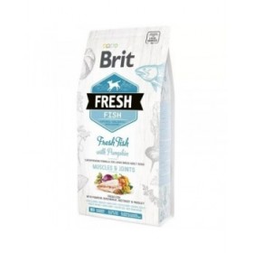 mangime Brit Fresh Muscles & Joints Fish Adulto Pesce 12 kg
