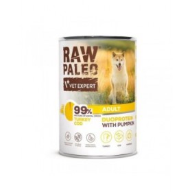 Cibo umido VETEXPERT RAW PALEO Tacchino 400 g