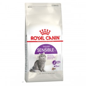 Cibo per gatti Royal Canin Sensible 33 Adulto Riso Uccelli 4 Kg