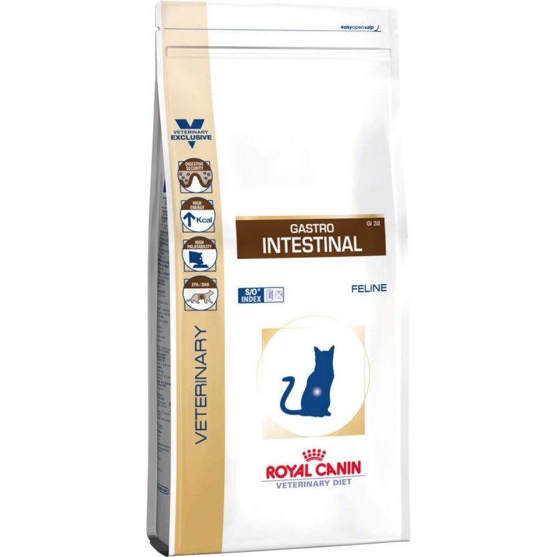 Cibo per gatti Royal Canin Gastro Intestinal Adulto Uccelli 4 Kg