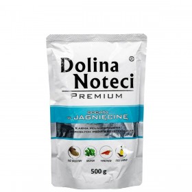 Cibo umido Dolina Noteci Premium Agnello 500 L 500 g
