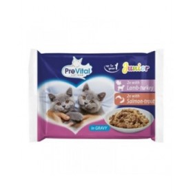 Cibo per gatti Prevital 4 x 100 g