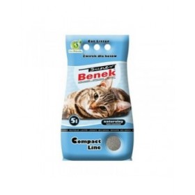Sabbia per Gatti Super Benek Compact Natural 5 L