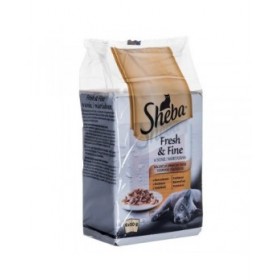 Cibo per gatti Sheba Fresh & Fine Pollo Tacchino Uccelli 300 g