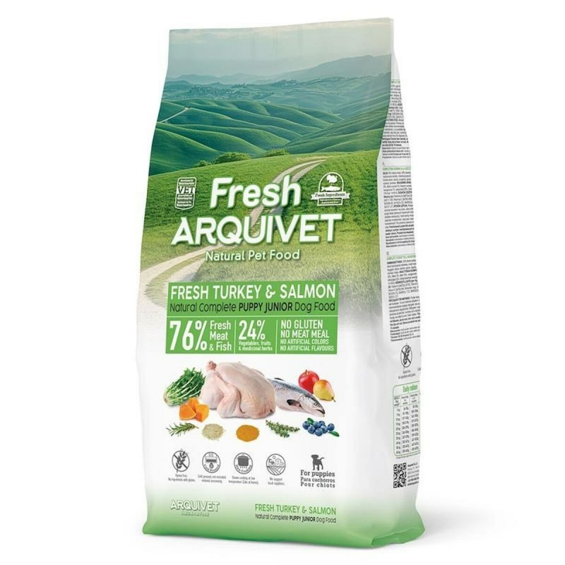 mangime Arquivet Fresh Puppy Tacchino 10 kg