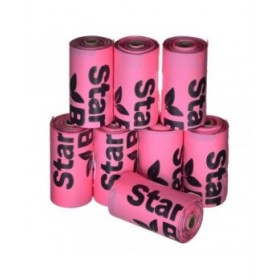 Sacchetto per rifiuti Starch Bag 961810 Rosa (120 Pezzi)