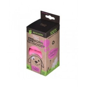 Sacchetto per rifiuti Starch Bag 961810 Rosa (120 Pezzi)