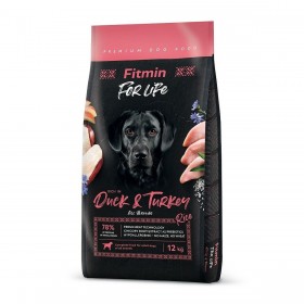 mangime Fitmin For Life Adulto Tacchino Anatra 12 kg
